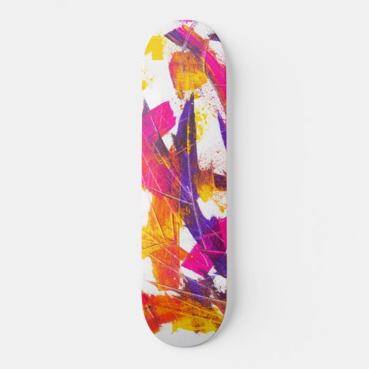 spatverf skateboard (Voorkant)