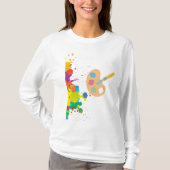 spatverf t-shirt (Voorkant)