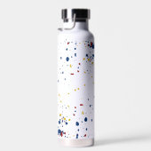 spatwaterfles met verffolie waterfles (Rechts)