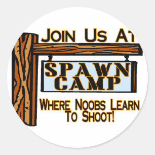 Spawn Camp Ronde Sticker