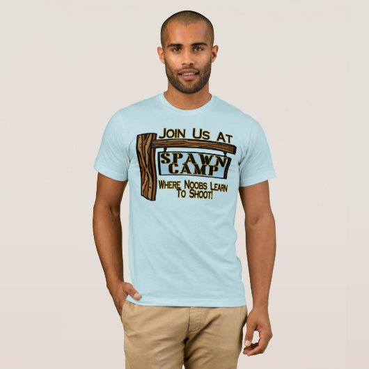 Spawn Camp T-shirt (Voorkant volledig)