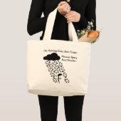 "Spay and Neuter" Shopping Bag Grote Tote Bag (Voorkant (product))