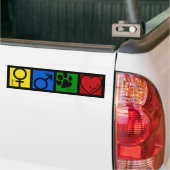 Spay-Neuter-Adopt-Love Bumpersticker (Op Truck)