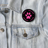 Spay Neuter Adopt Love Ronde Button 5,7 Cm (In situ)