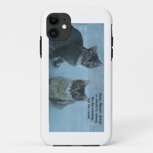 Spay, neuter, adopteren Case-Mate iPhone case (Achterkant)