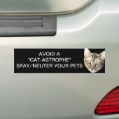Spay/Neuter-Bumpersticker Bumpersticker (Op auto)