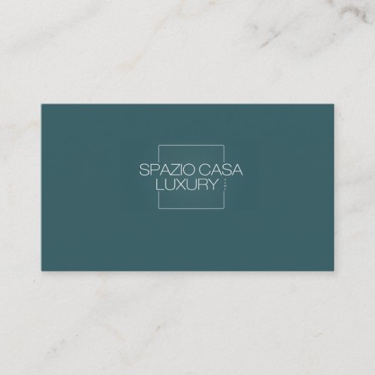 SPAZIO CASA LUXURY Carte de visite (Devant)