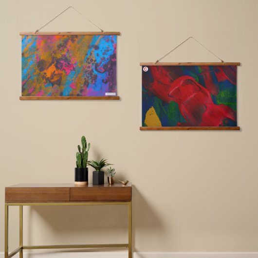 SPAZIO CASA WALL TAPESTRY HANGEND WANDKLEED (Asymmetrisch)