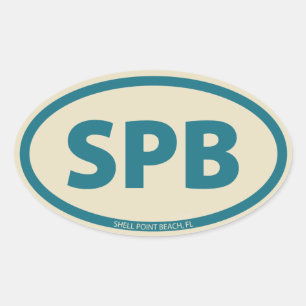 SPB ovaal Ovale Sticker