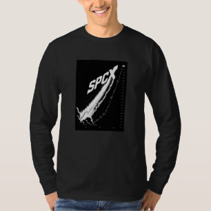 SPCX SpaceX IPO Belegger Design Ruimte Aandeel T-shirt