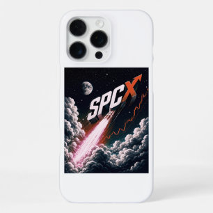 SPCX SpaceX IPO Beleggersontwerp Ruimteaandelen iPhone 16 Pro Max Hoesje