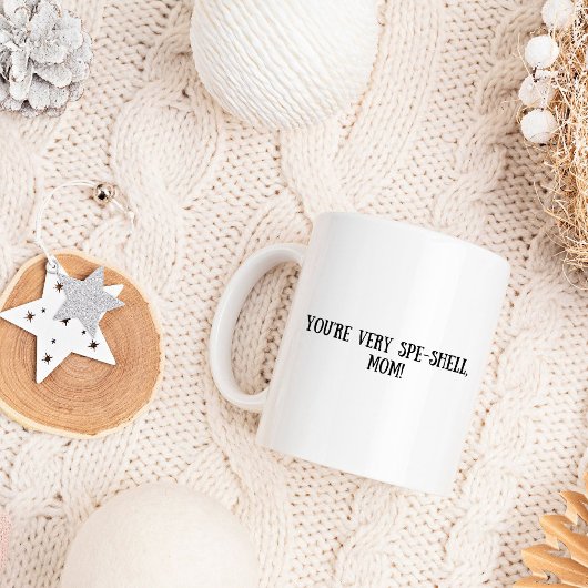 Spe-Shell Maman Mug - Adorable Mère's Day Mug