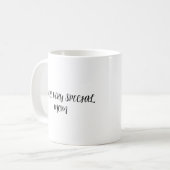 Spe-Shell Maman Mug - Adorable Mère's Day Mug (Devant gauche)
