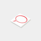 Speach Bubble Post-it® Notes (Schuin)