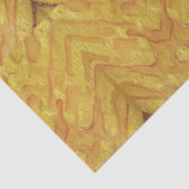 Spead yellow  tissuepapier (Detail)