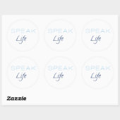 Speak Life Sticker (Vel)