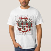 Speak No Evil Sock Monkeys t-shirt (Voorkant)