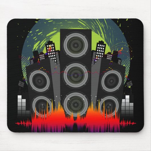 Speaker Blast Muismat (Voorkant)