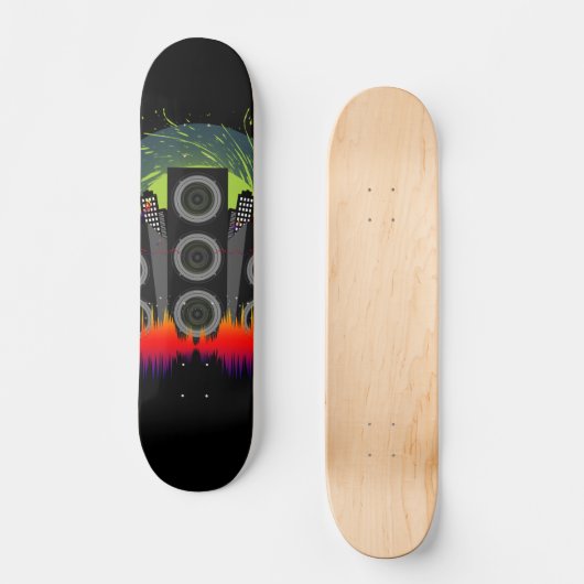 Speaker Blast Skateboard (Voorkant)