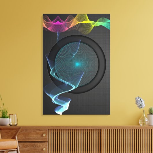 SPEAKER CANVAS AFDRUK (Insitu (Woonkamer))