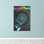 SPEAKER CANVAS AFDRUK (Insitu (Houten vloer))