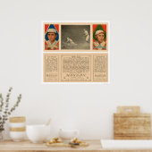 Speaker Scores Red Sox Baseball 1912 Poster (Keuken)