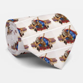 Spear Warrior Native American Stropdas (Opgerold)