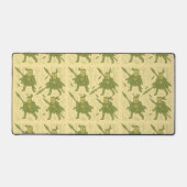 Spear Wielding Bamboo Art (Recto)