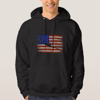 Spearfish American USA Vlag, Spear Vist Hoodie
