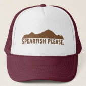 Spearfish South Dakota Please Trucker Pet (Voorkant)