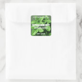 Spearmint Candle Square Sticker (Tas)