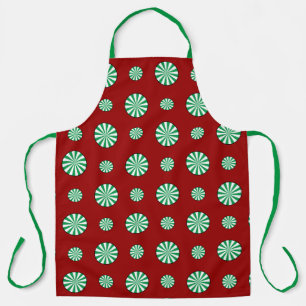 Spearmint Polka Dots All-Over Print Schort