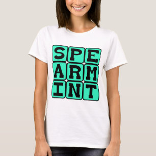 Spearmint, Smaak Kauwgom T-shirt
