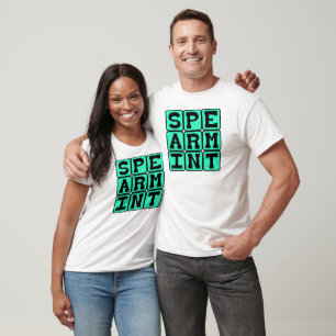 Spearmint, Smaak Kauwgom T-shirt