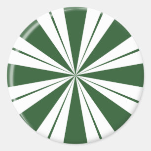 Spearmint Stripe Snoep Ronde Sticker