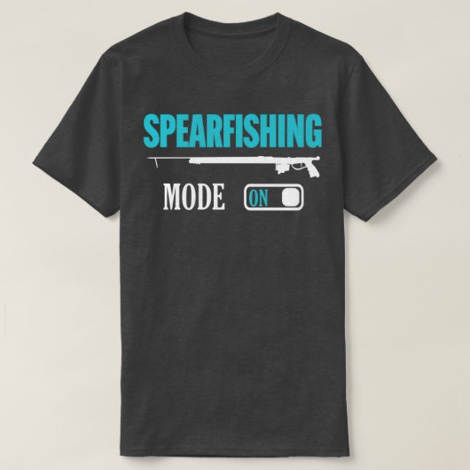 Spearvismodus ingeschakeld t-shirt (Design voorkant)