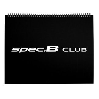 Spéc. Calendrier du club 2018 de B