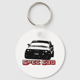 Spec E30-auto Sleutelhanger
