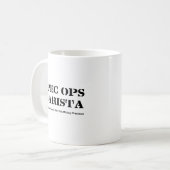 Spec Ops Barista Koffiemok (Voorkant links)
