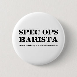 Spec Ops Barista Ronde Button 5,7 Cm