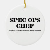 Spec Ops Chef Keramisch Ornament (Voorkant)