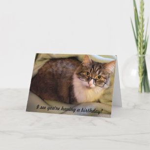 "Spec-tacular" Birthday Card Kaart