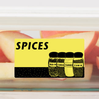 Specerijen Labels