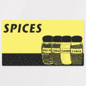Specerijen Labels (Design 1)