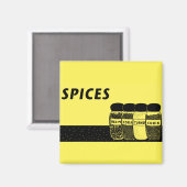 Specerijen Magneet (Voorkant / Achterkant)