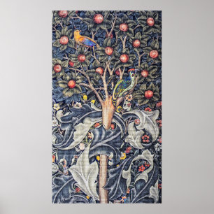  specht Floral Tapestry William Morris Poster