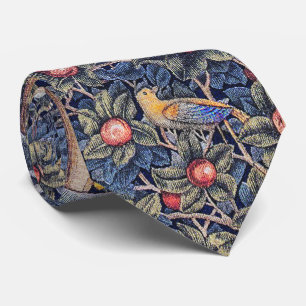 specht Floral Tapestry William Morris Stropdas