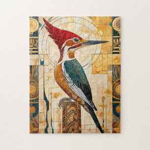 Specht Totem – Art Deco Ritme Legpuzzel