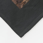 Speciaal 11 Foto Collage Black Fleece Deken (Hoek)