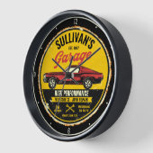 Speciaal 1967 Fastback Red Classic Car Garage (Hoek)